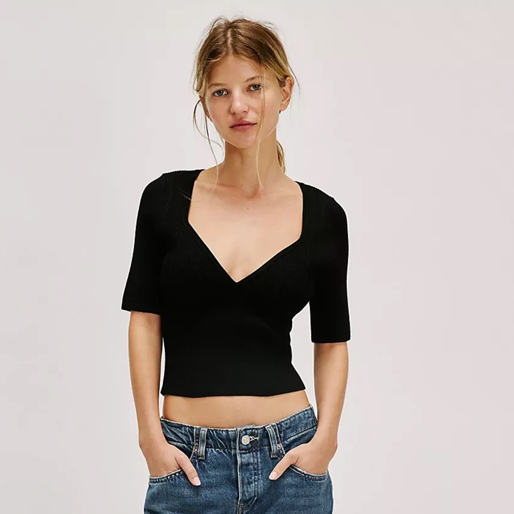 Free People Teagan Swit Short Sleeve